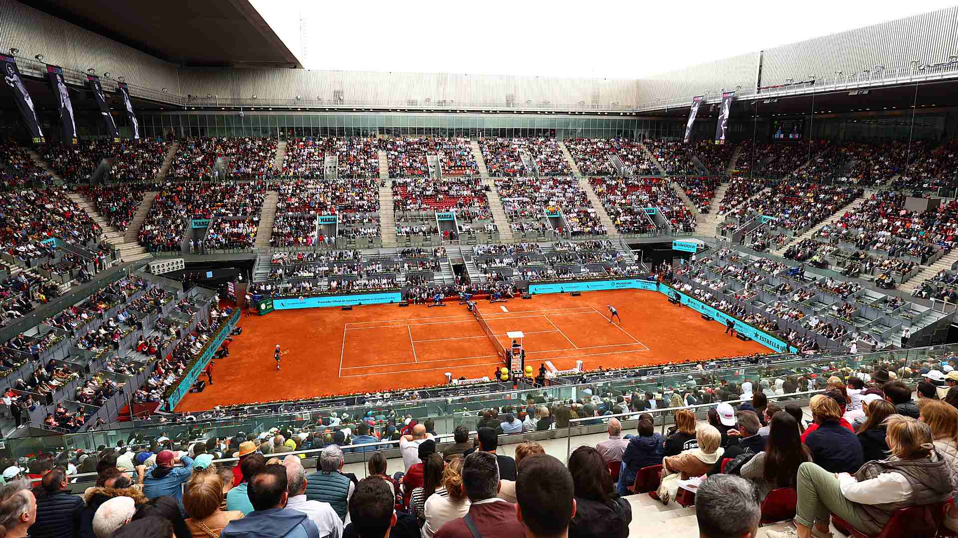 The 2025 Mutua Madrid Open runs from 23 April-4 May.