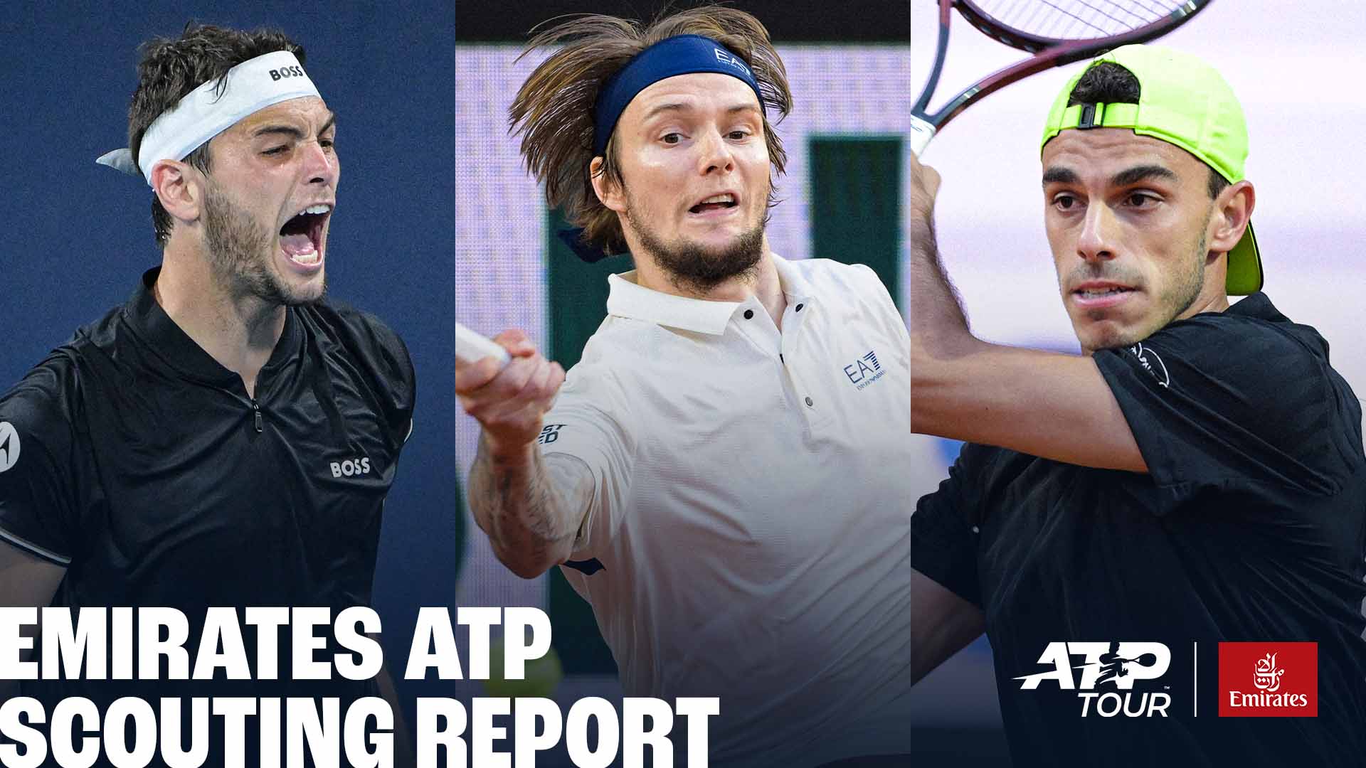 Taylor Fritz, Alexander Bublik, Francisco Cerundolo