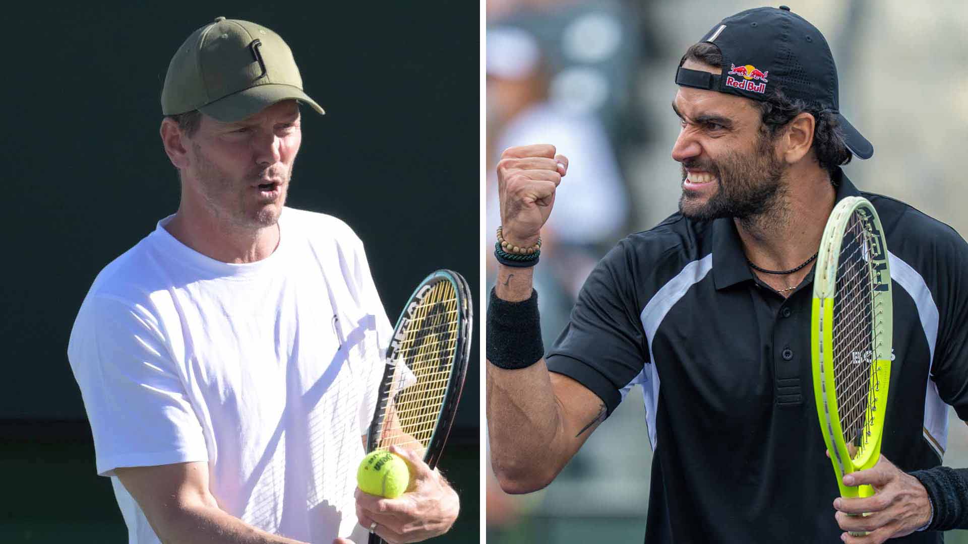 Thomas Enqvist and Matteo Berrettini