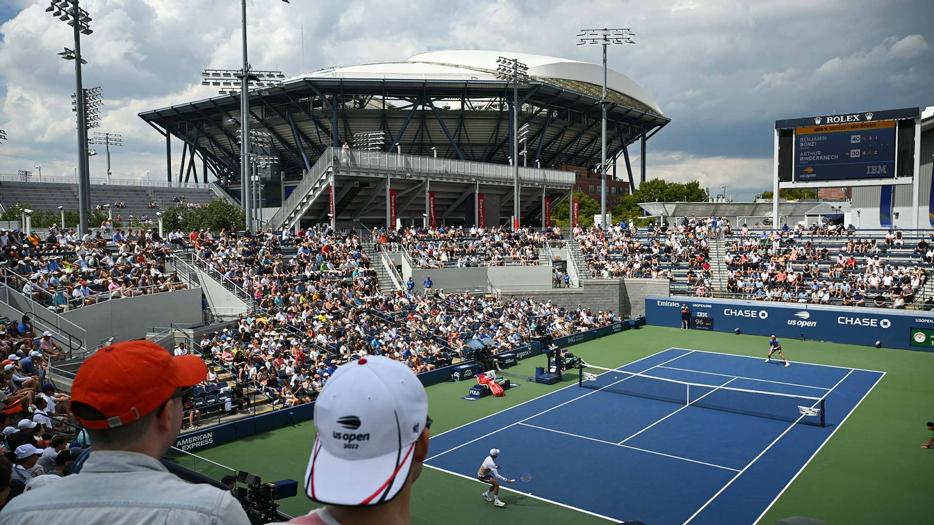 US Open main-draw action runs from 30 August-13 September.