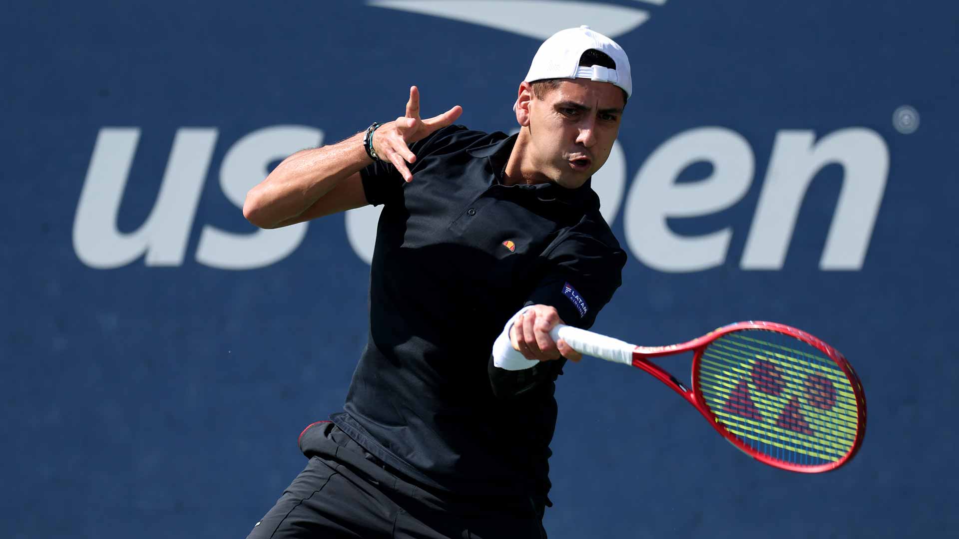 Alejandro Tabilo is into the third round of the US Open for the first time.