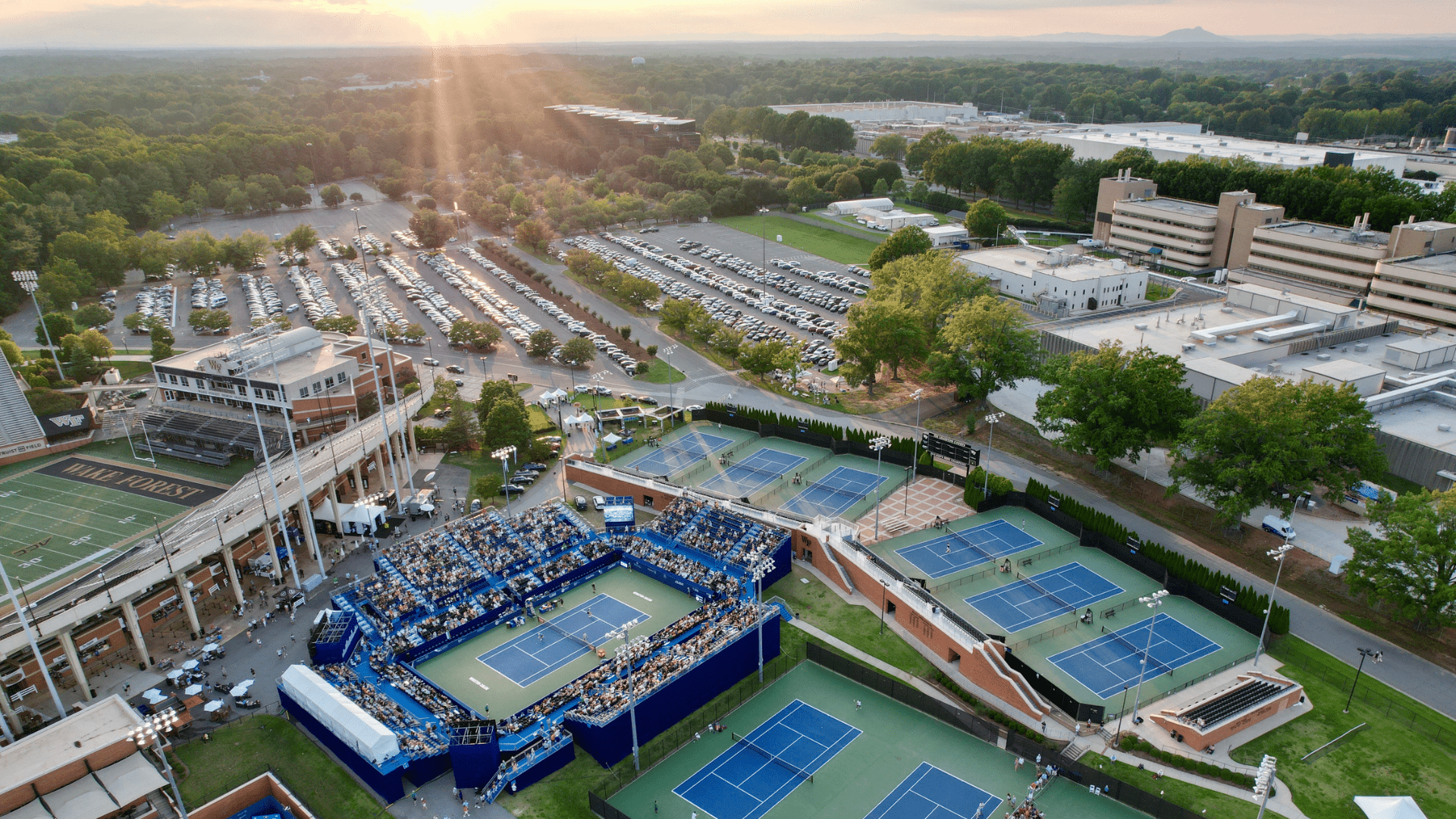 aerial of finals
